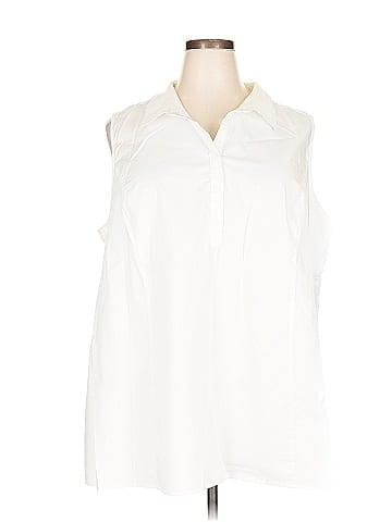 Prescott New York Sleeveless Button-Down Shirt (view 1)