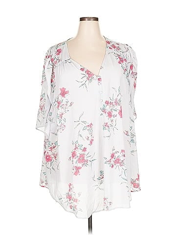 Torrid 3/4 Sleeve Blouse (view 1)