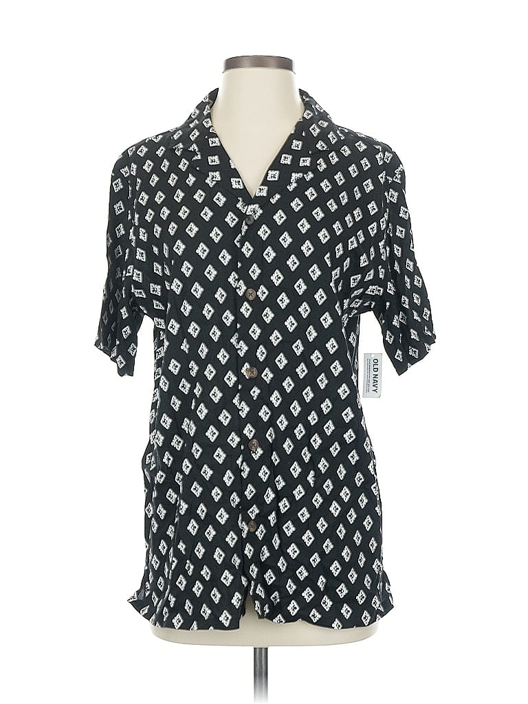 Old Navy Short Sleeve Blouse In Multi