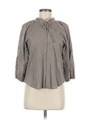 Evereve 3/4 Sleeve Button Down Shirt