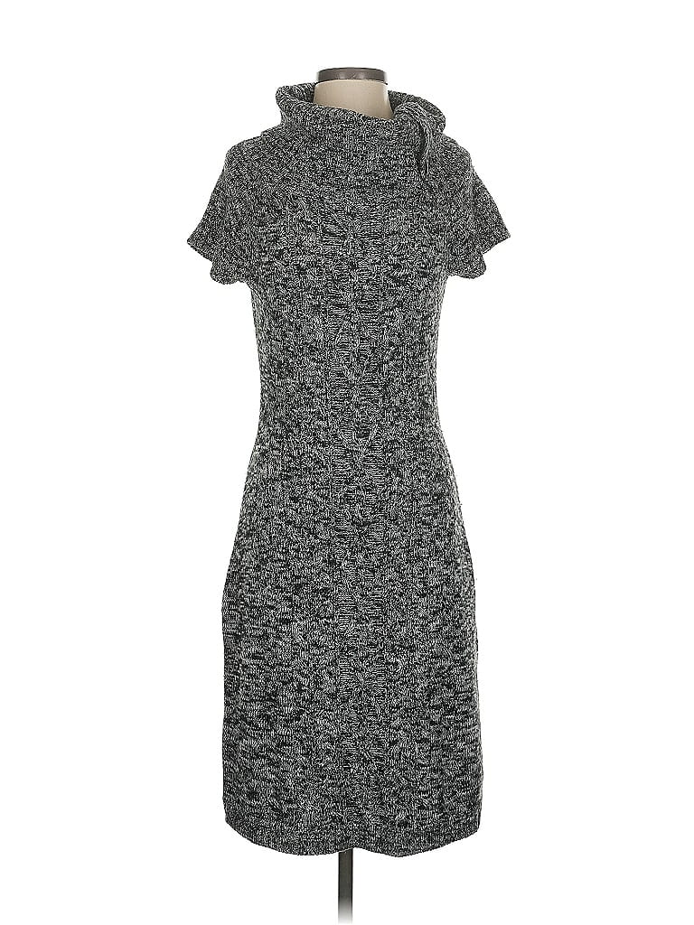 Pre-owned Calvin Klein Casual Dress In Gray