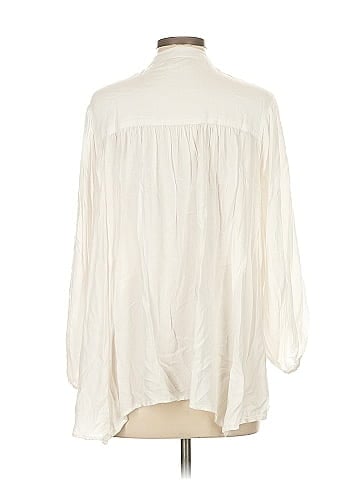 Earthbound Trading Co. Long Sleeve Blouse (view 2)
