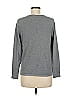 Chico's Gray Sweatshirt Size Med (1) - photo 2
