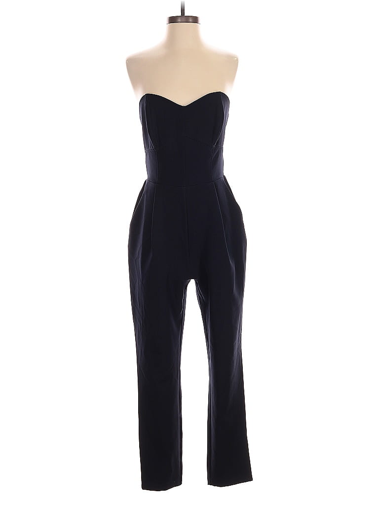 Pre-owned Adelyn Rae Jumpsuit In Black
