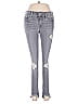 Express Jeans Hearts Gray Jeans Size 2R - photo 1