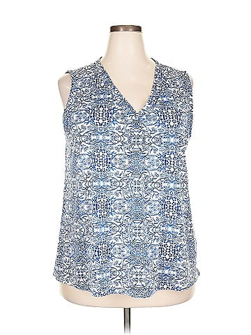 Ellen Weaver Sleeveless Blouse (view 1)