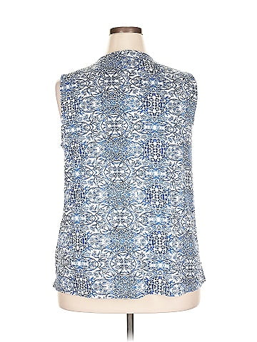 Ellen Weaver Sleeveless Blouse (view 2)