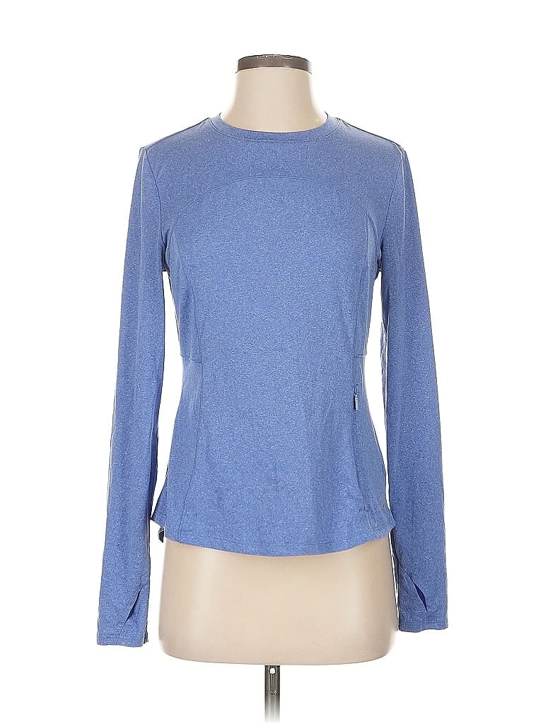 Spyder Blue Long Sleeve T-Shirt Size S - photo 1