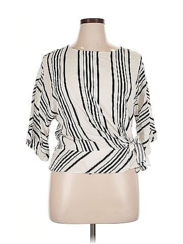 PREMISE 3/4 Sleeve Blouse (view 1)
