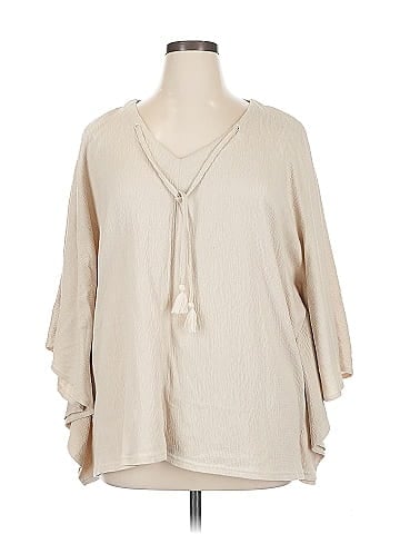 Belle By Kim Gravel 3/4 Sleeve Blouse (view 1)