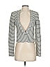 BCBGMAXAZRIA Stripes Gray Blazer Size XXS - photo 1