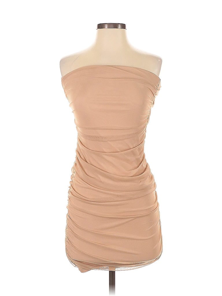 Pre-owned Love J Cocktail Dress In Brown