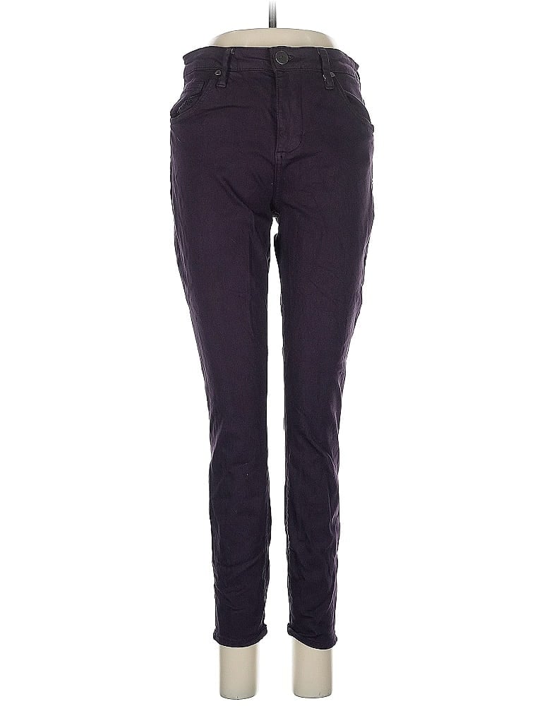 Pre-owned Kut From The Kloth Jeggings In Purple