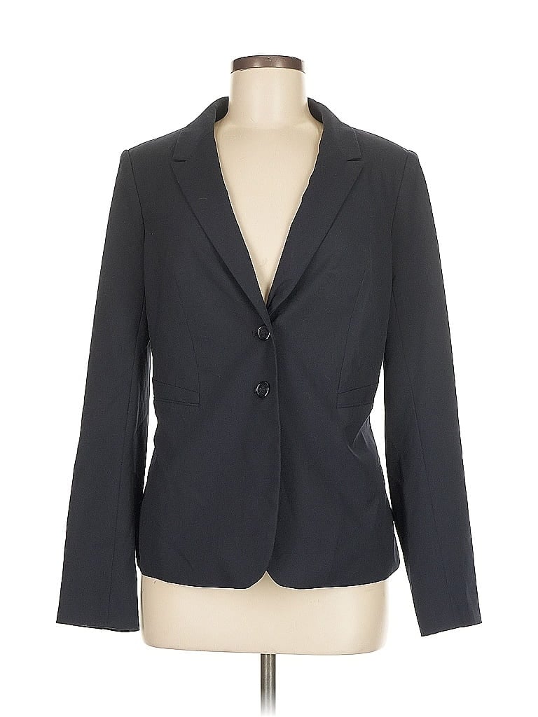 Pre-owned The Limited Blazer Jacket In Gray