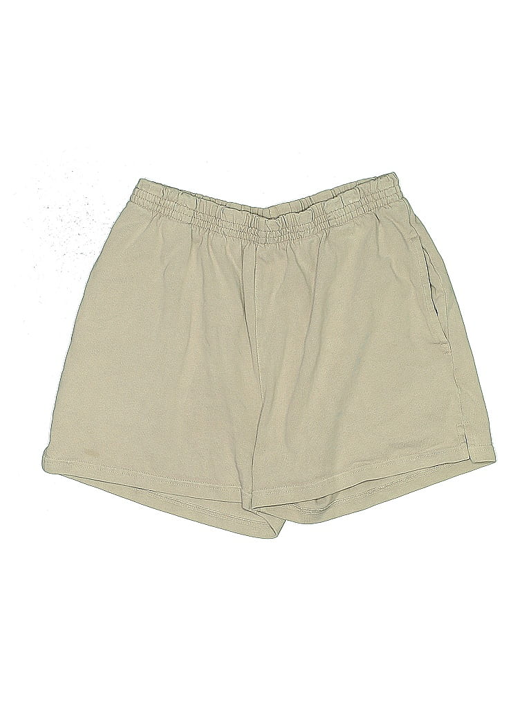 Pre-owned Frenchi Khaki Shorts In Brown