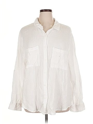 Summersalt Long Sleeve Button-Down Shirt (view 1)