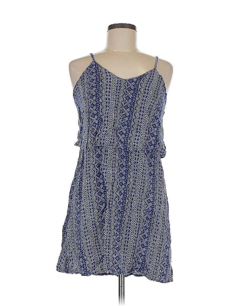 Pre-owned West Loop Casual Dress In Blue