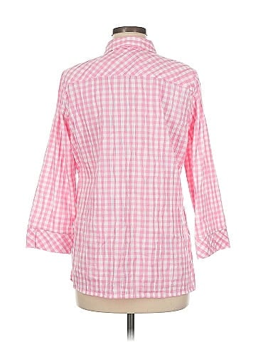 Foxcroft 3/4 Sleeve Button-Down Shirt (view 2)
