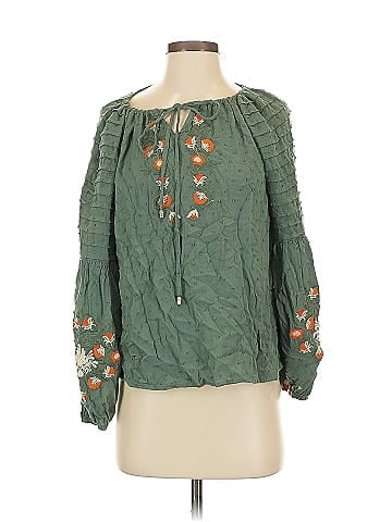 Solitaire 3/4 Sleeve Blouse (view 1)