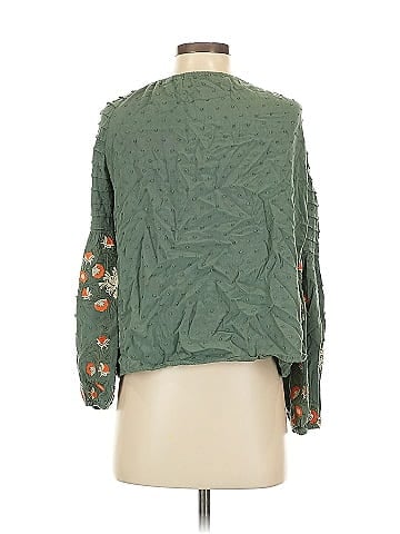 Solitaire 3/4 Sleeve Blouse (view 2)