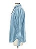 J.Crew 100% Cotton Stripes Blue Long Sleeve Blouse Size 6 - photo 5