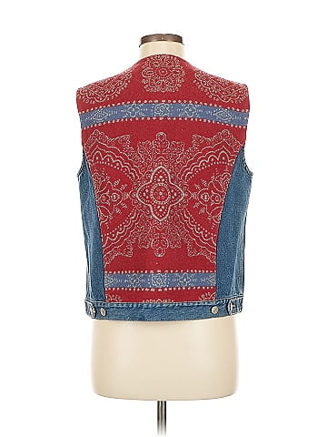Pendleton Denim Vest (view 2)