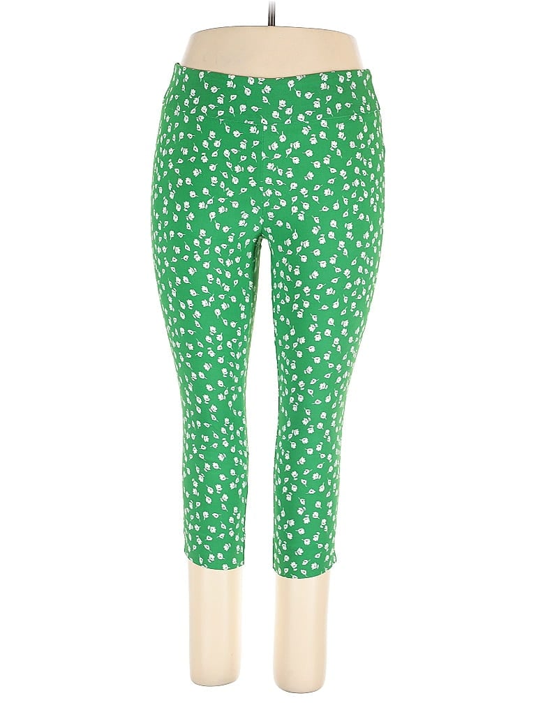 Pre-owned Jules & Leopold Leggings In Green