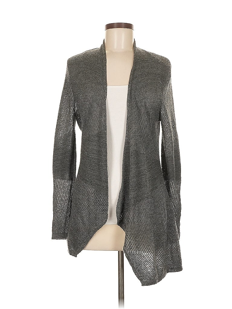 Pre-owned Eileen Fisher Kimono In Gray