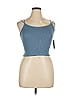 Justify Blue Sleeveless Top Size XL - photo 1