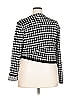 Per Se By Carlisle Houndstooth Black Pullover Sweater Size XXL - photo 2