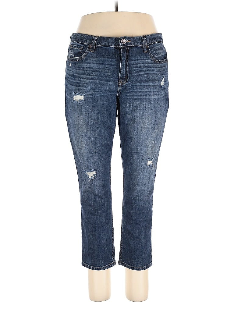 Pre-owned A.n.a. A New Approach Jeans In Blue