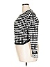 Per Se By Carlisle Houndstooth Black Pullover Sweater Size XXL - photo 5