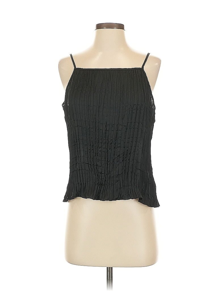 Pre-owned A New Day Sleeveless Blouse In Black