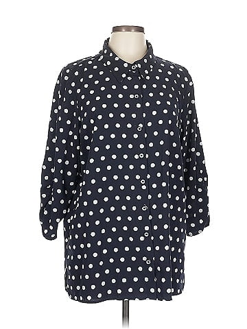 Susan Graver 3/4 Sleeve Blouse (view 1)