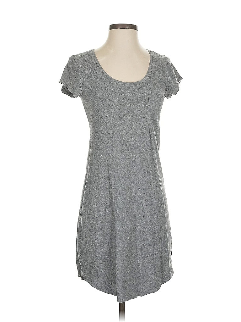 Pre-owned Gap Outlet Casual Dress In Gray