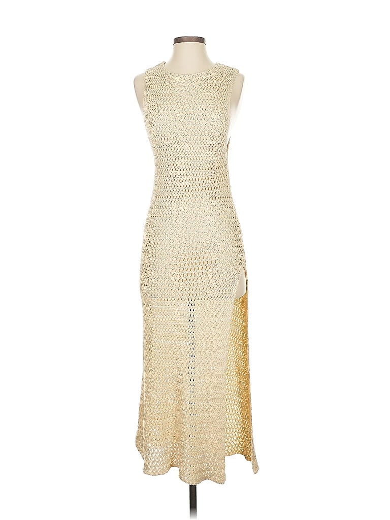 Pre-owned Shein Cocktail Dress In Gold