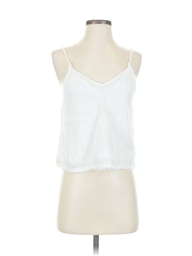 Pre-owned Pharaoh Sleeveless Blouse In White