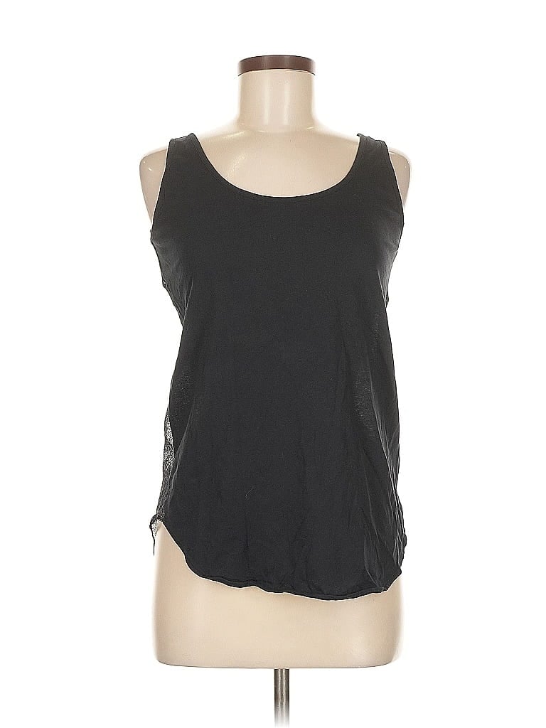Click to view more detailed imagery on our partner's website Pre-owned Carven Sleeveless Top Black Scoop Neck Tops