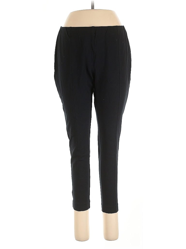 Pre-owned Jjill Casual Pants In Black