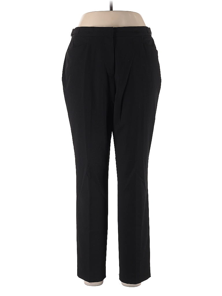 Pre-owned Calvin Klein Dress Pants In Black