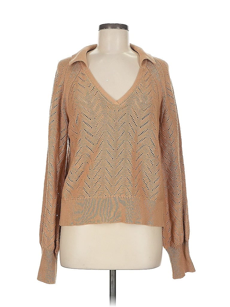 Pre-owned Anna Cate Pullover Sweater In Brown
