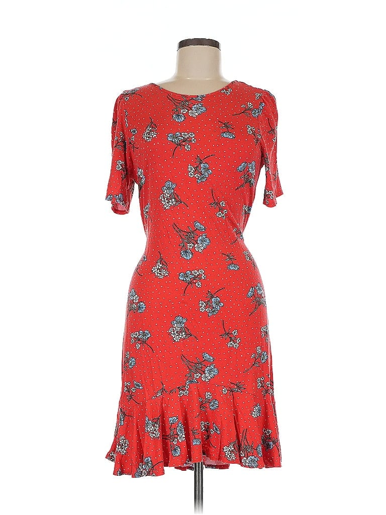 Pre-owned Asos Design Casual Dress In Red