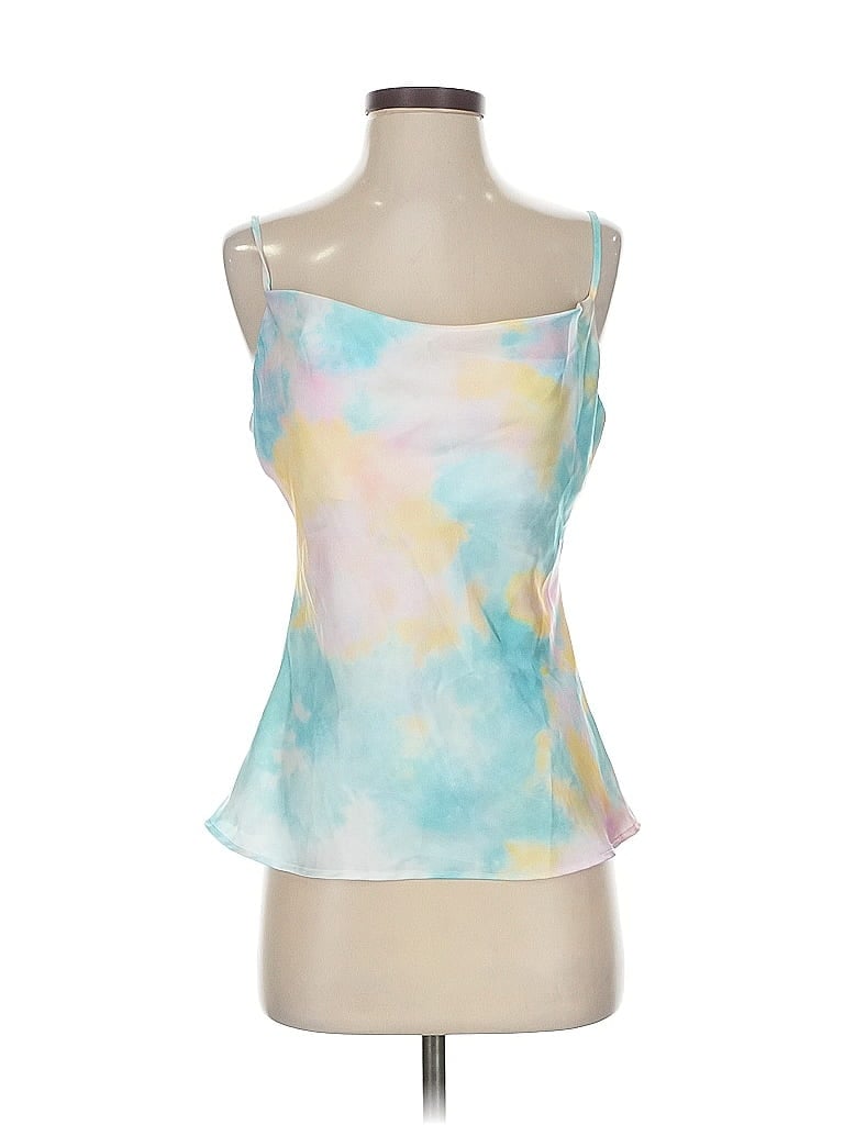 Click to view more detailed imagery on our partner's website Pre-owned Zara Tank Top Blue Strapless Neckline Tops