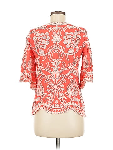 Solitaire 3/4 Sleeve Blouse (view 2)