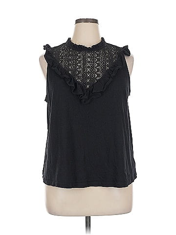 a.n.a. A New Approach Sleeveless Blouse (view 1)