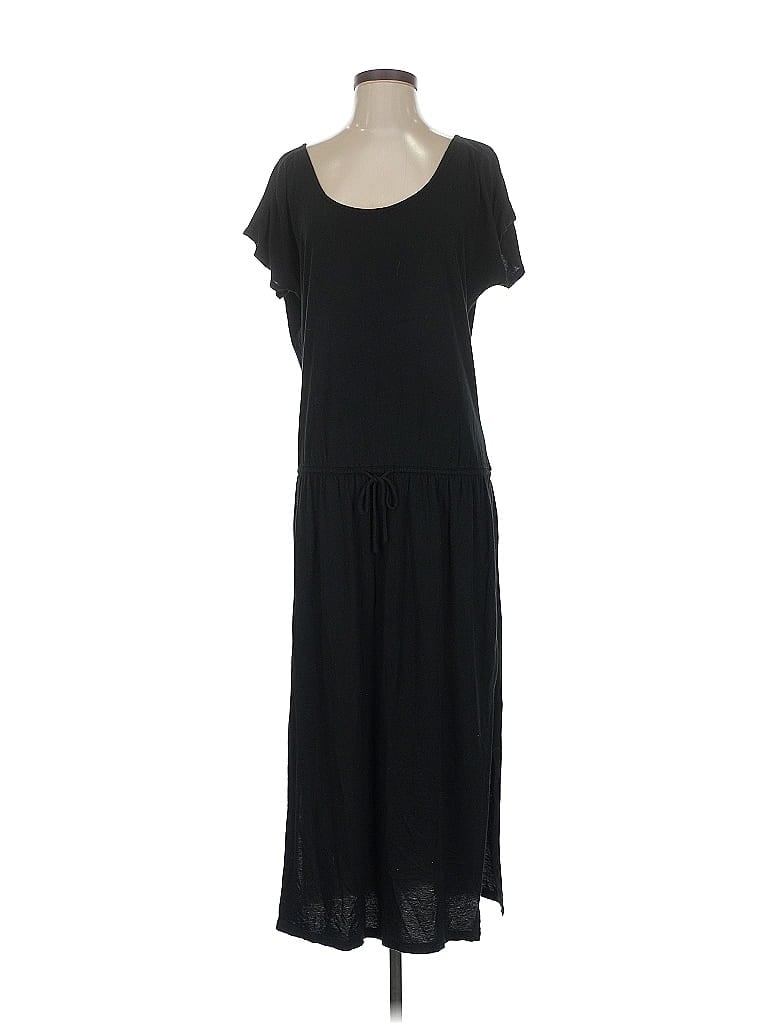 Pre-owned Gap Body Casual Dress In Black