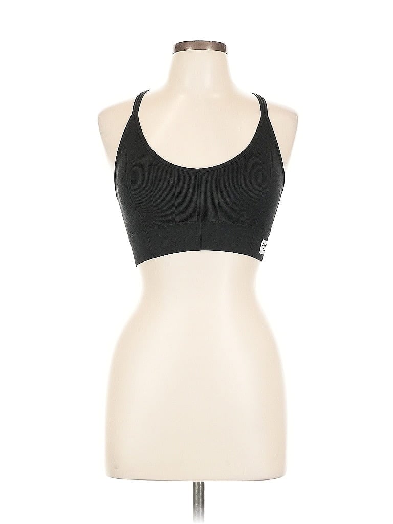 Pre-owned Steve Madden Sports Bra In Black