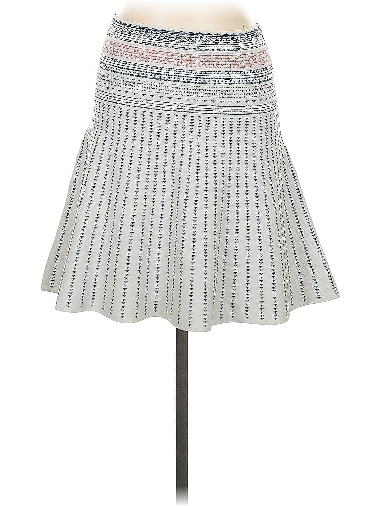 Pre-owned Bcbgmaxazria Casual Skirt In White