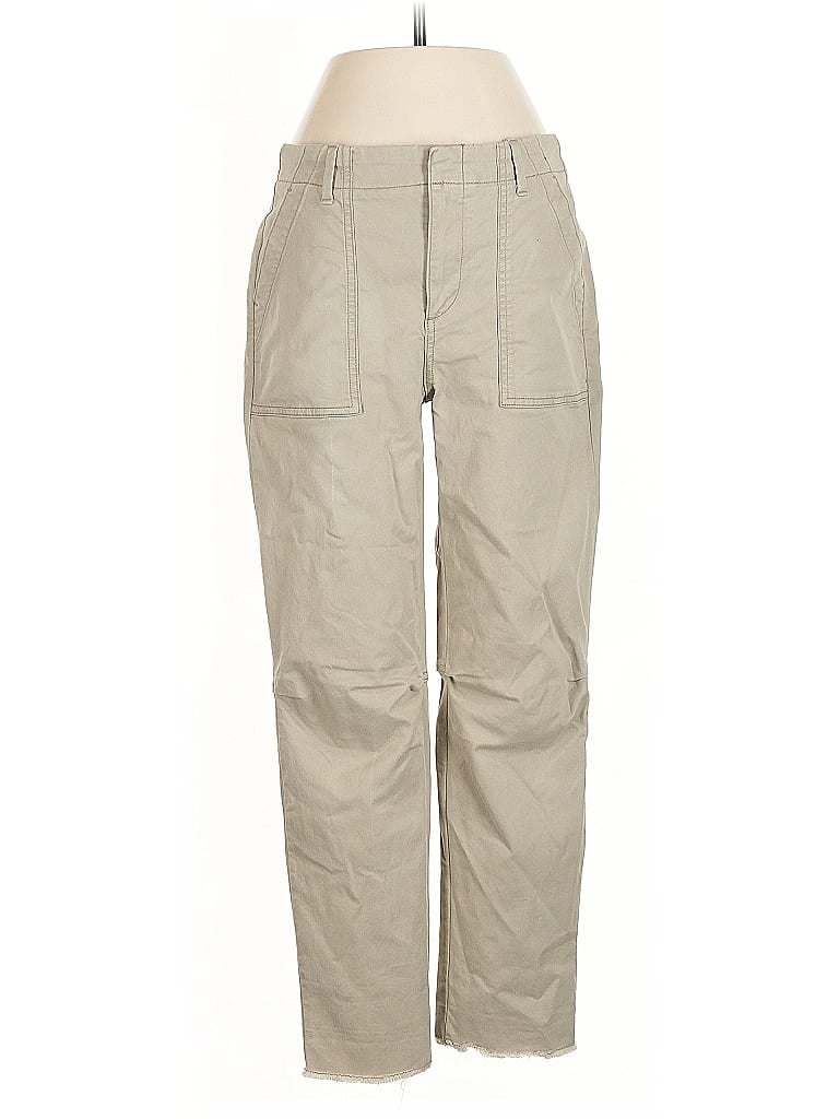 Pre-owned Banana Republic Factory Store Cargo Pants In White