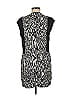 Sandro 100% Viscose Graphic Black Casual Dress Size Med (2) - photo 2